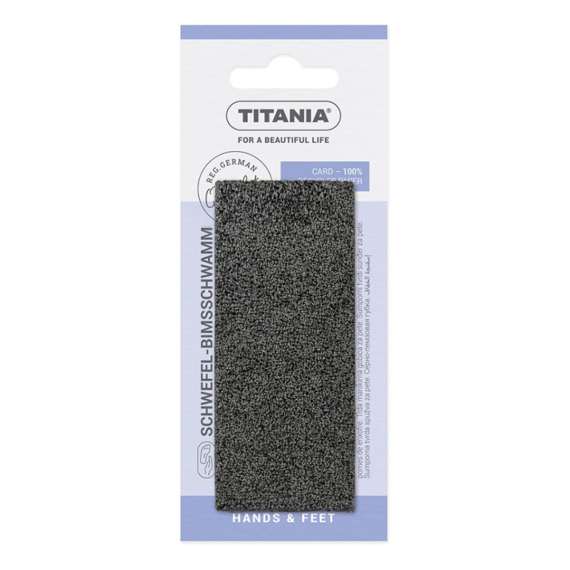 TITANIA ΕΛΑΦΡΟΠΕΤΡΑ ΜΑΥΡΗ 9.5cm 2037