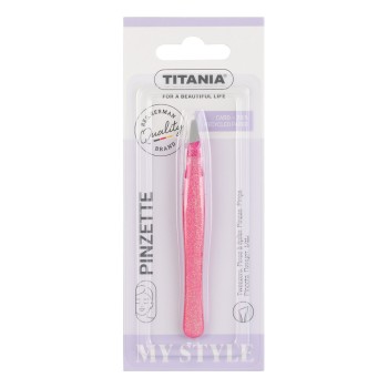 TITANIA ΤΡΙΧΟΛΑΒΙΔΑ ΛΟΞΗ ΡΟΖ 9.2cm 1077/B PI STYLE